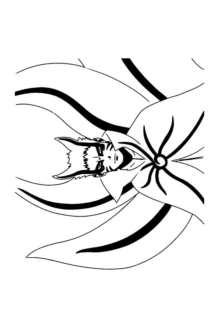 naruto para colorir