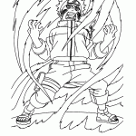 naruto para colorir