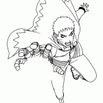 naruto para colorir