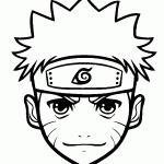 naruto para colorir