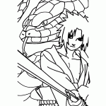 naruto para colorir