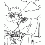 naruto para colorir