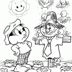 turma da monica para colorir