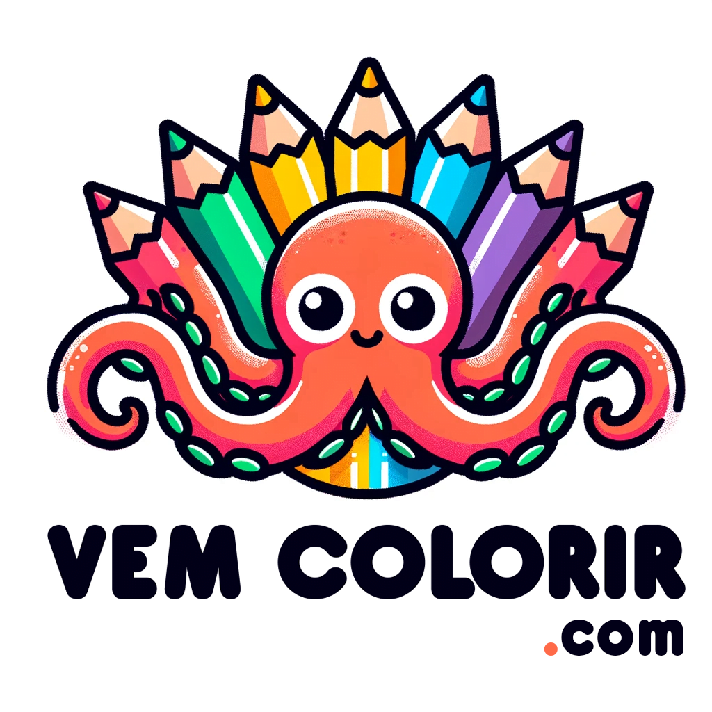 Unicórnio e boneca para colorir - Imprimir Desenhos