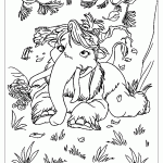 a era do gelo para colorir