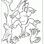 a era do gelo para colorir