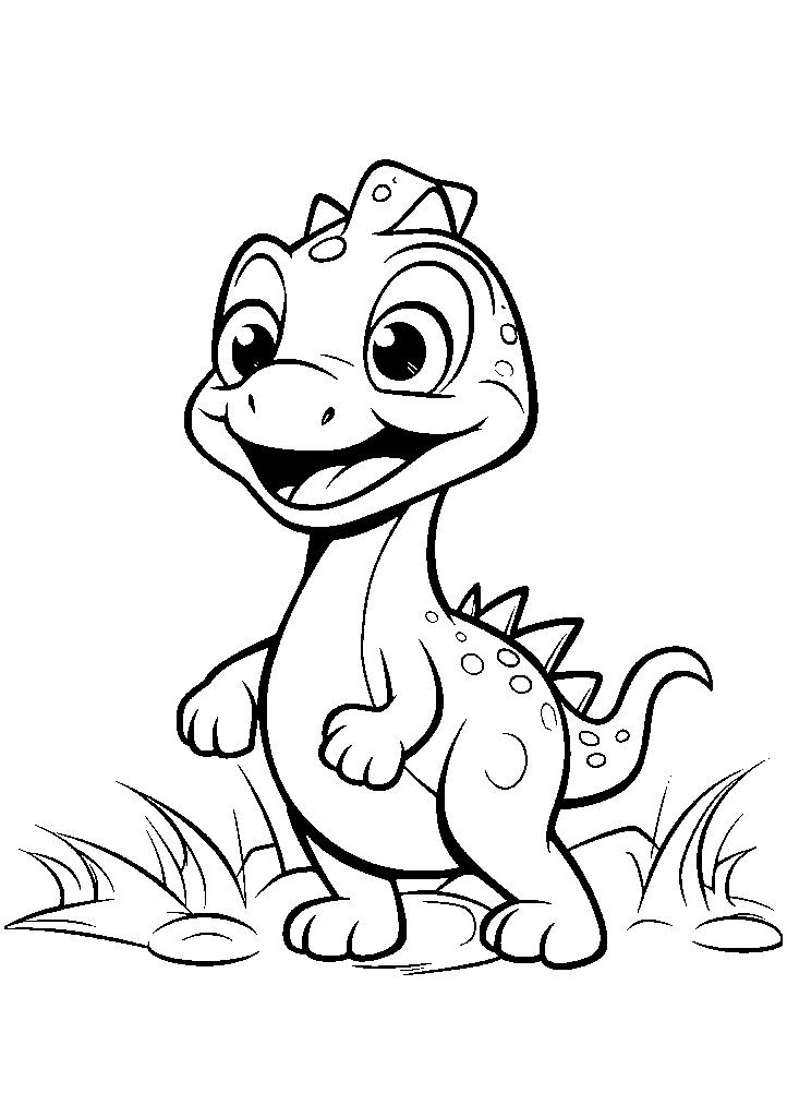 dinossauro para colorir