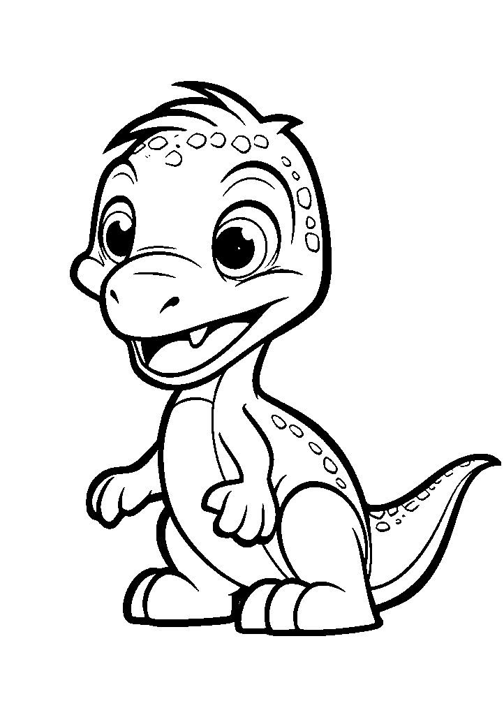 dinossauro para colorir