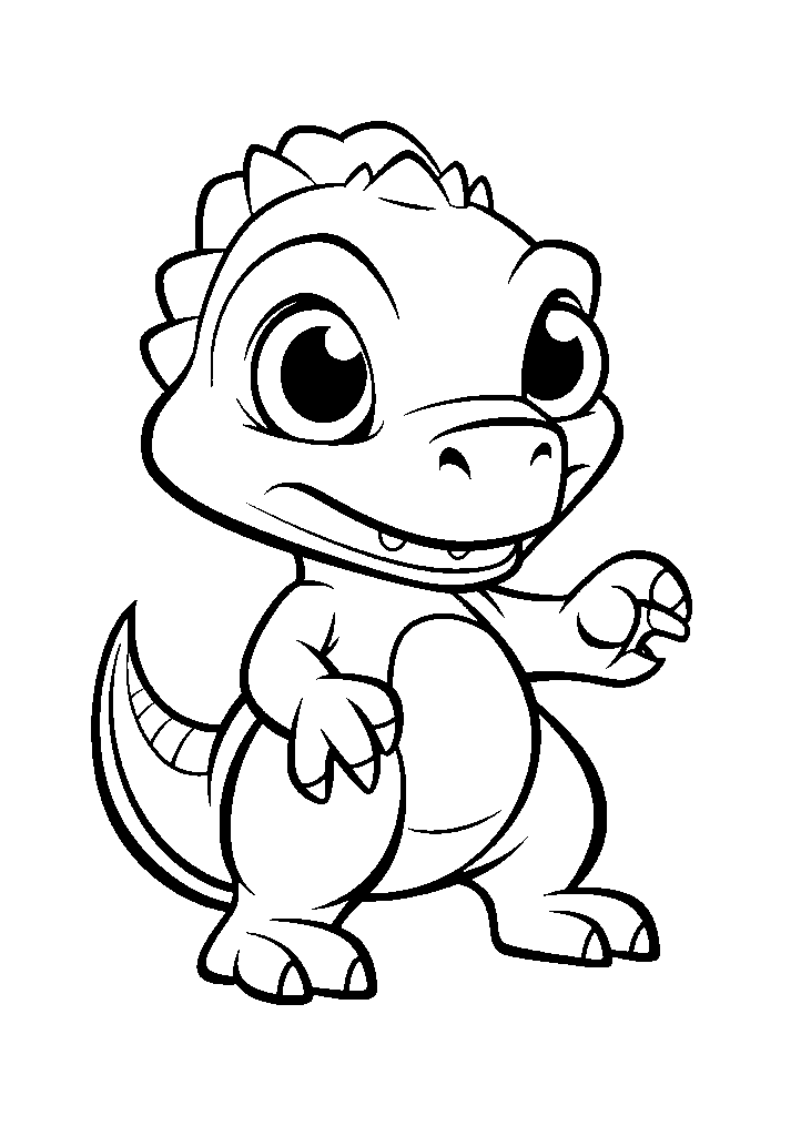 dinossauro para colorir