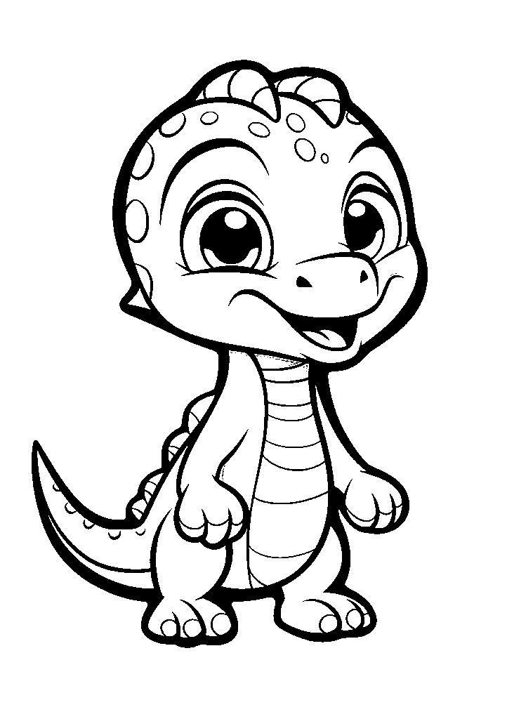 dinossauro para colorir