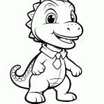 dinossauro para colorir