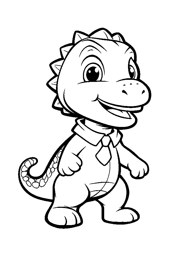 dinossauro para colorir