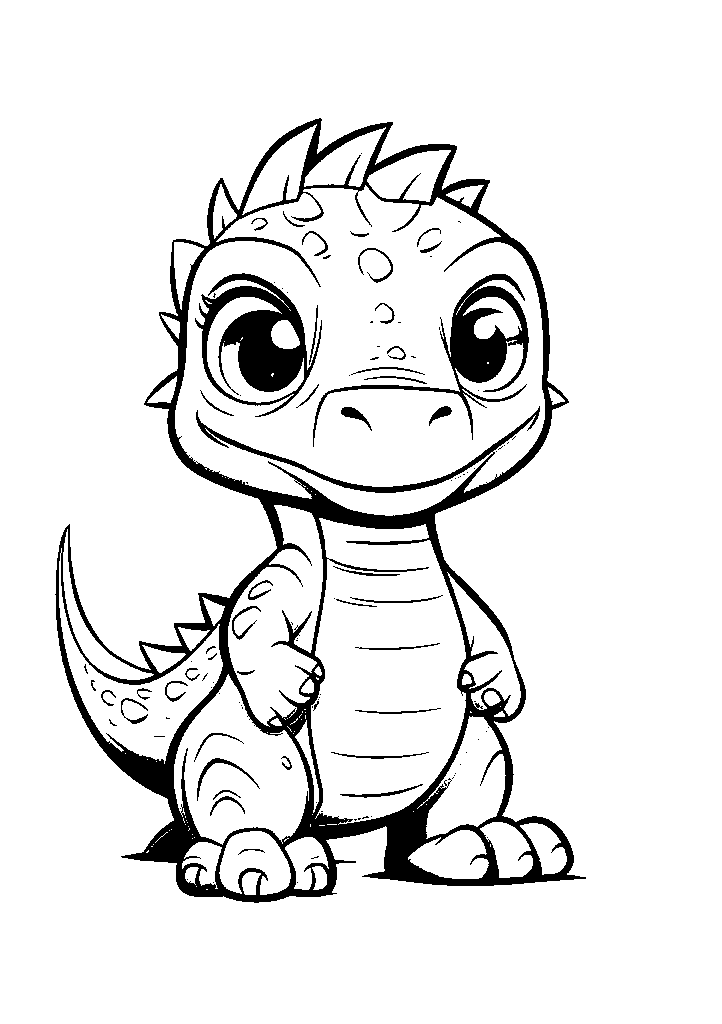 dinossauro para colorir