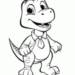 dinossauro para colorir