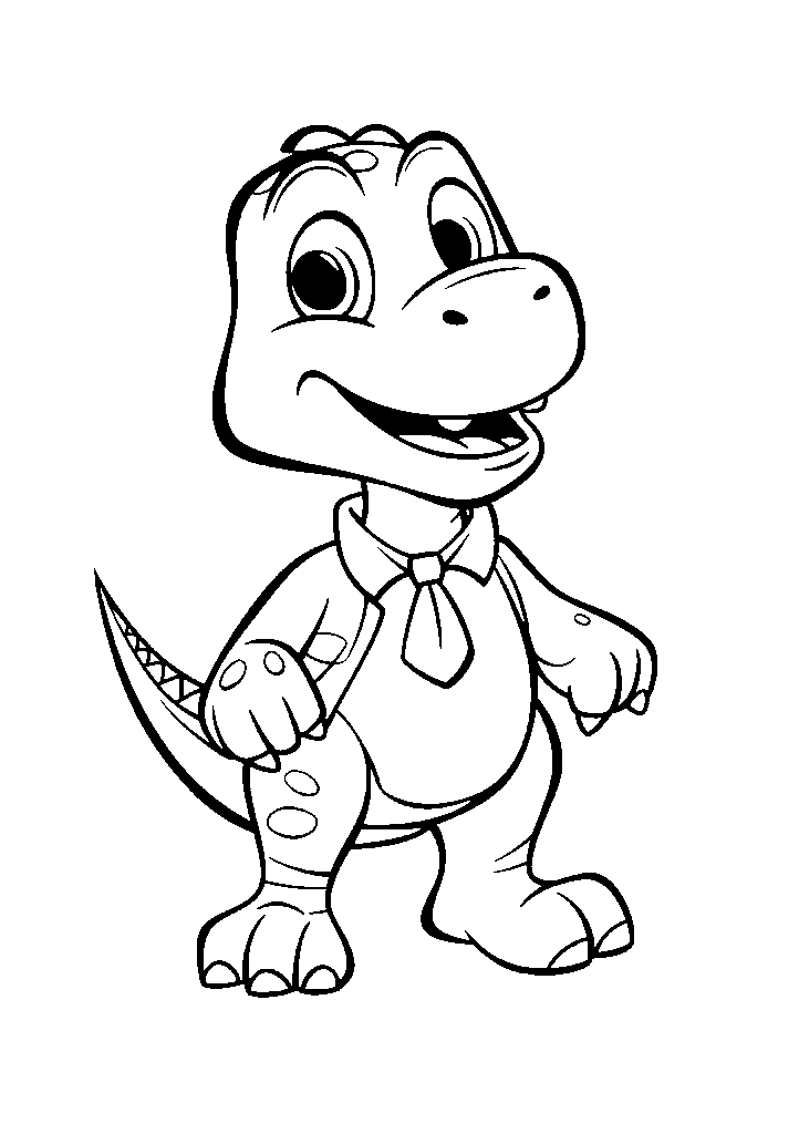 dinossauro para colorir