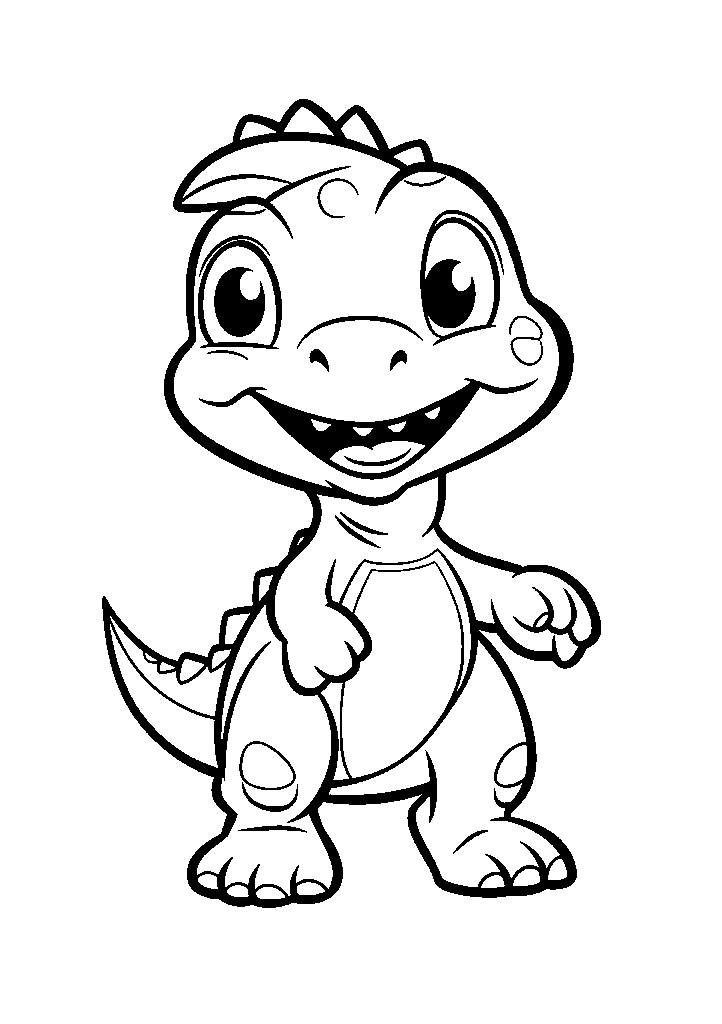 dinossauro para colorir