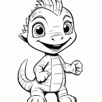 dinossauro para colorir