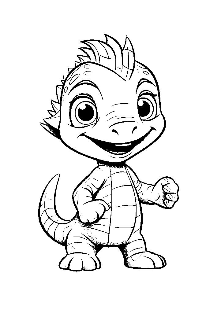 dinossauro para colorir