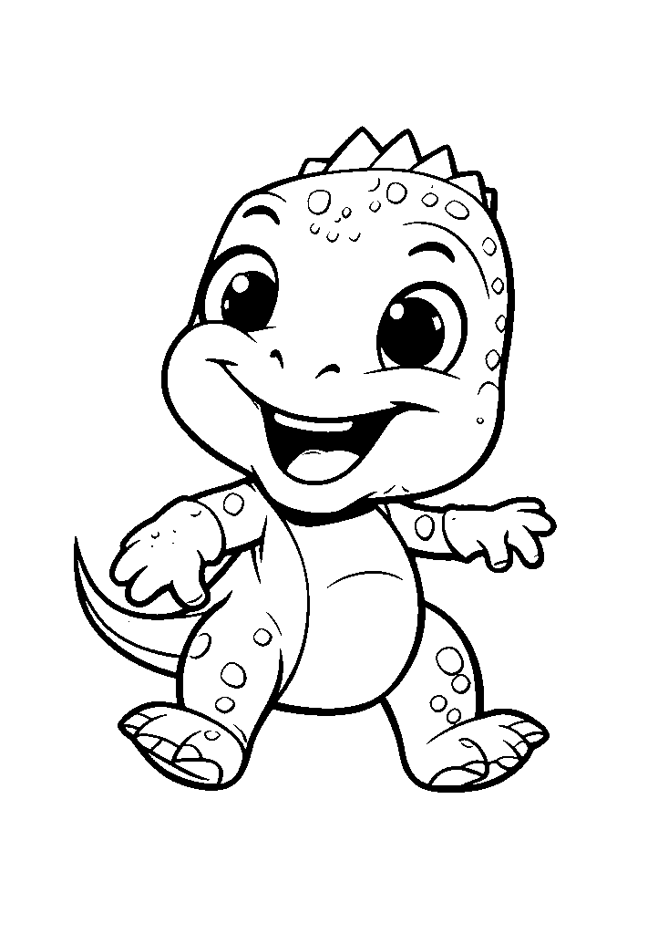 dinossauro para colorir