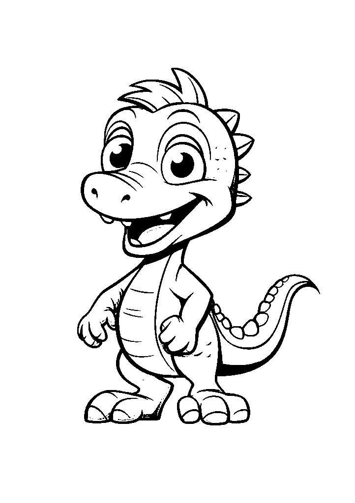 dinossauro para colorir