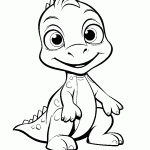 dinossauro para colorir