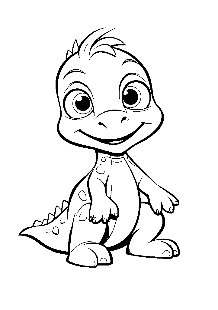 dinossauro para colorir