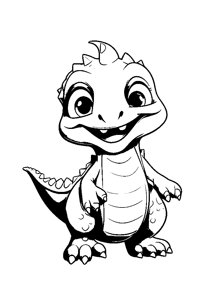 dinossauro para colorir