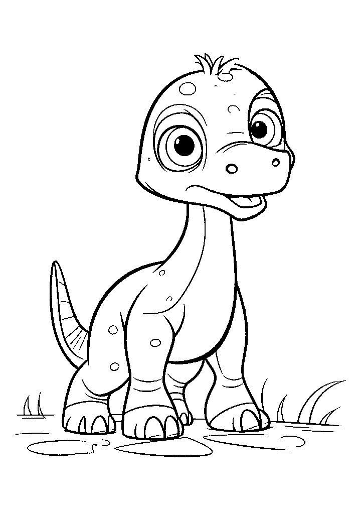 dinossauro para colorir