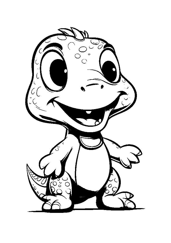 dinossauro para colorir