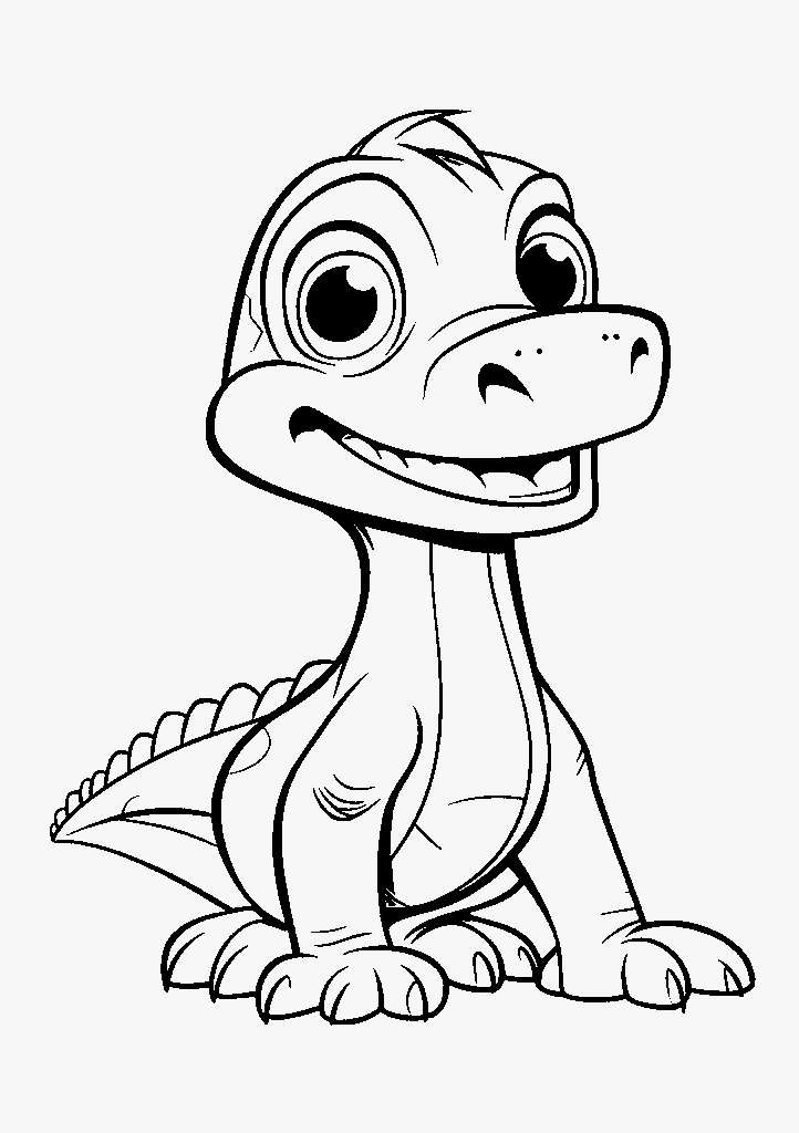 dinossauro para colorir