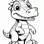 dinossauro para colorir