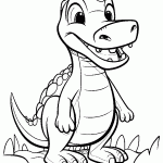 dinossauro para colorir
