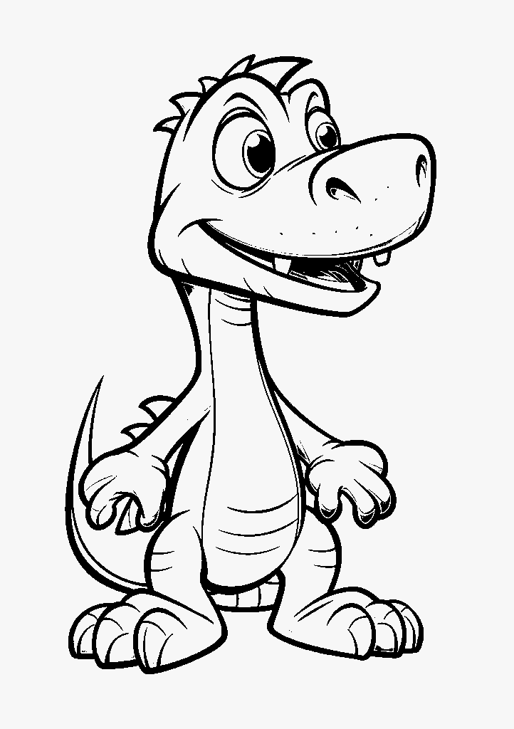 dinossauro para colorir