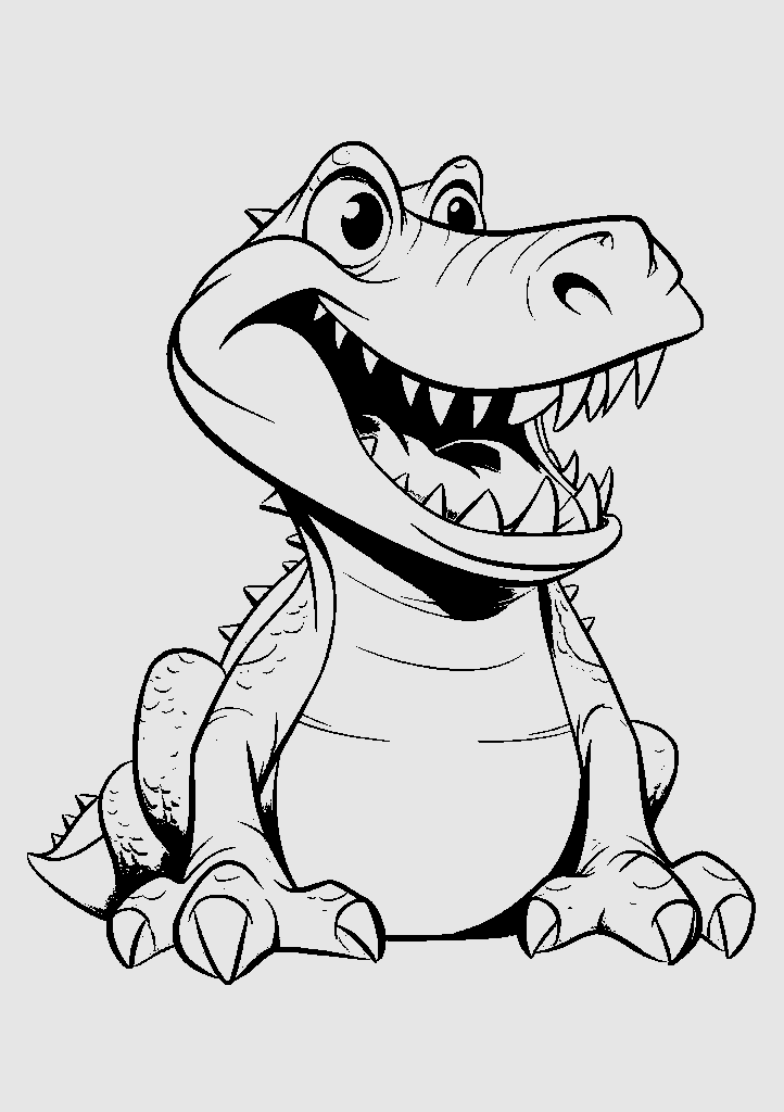 dinossauro para colorir