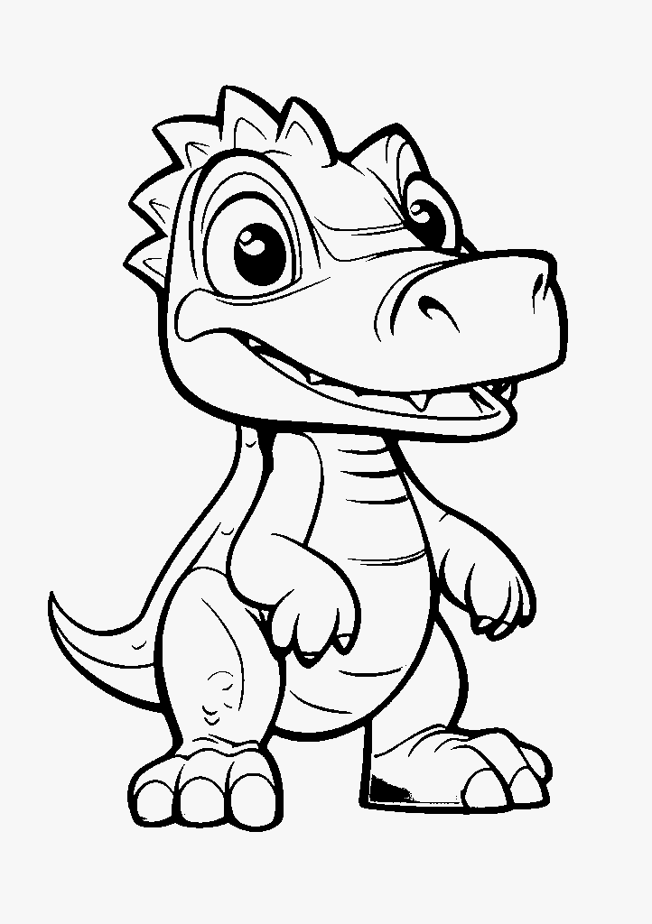 dinossauro para colorir