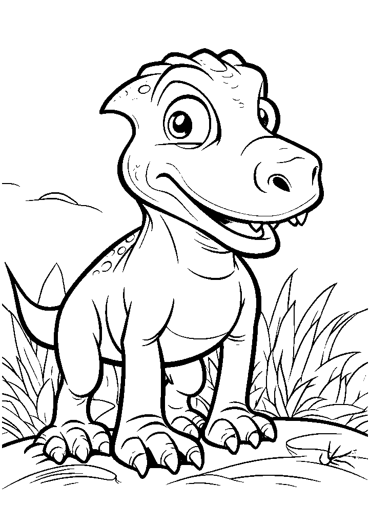 dinossauro para colorir
