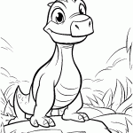 dinossauro para colorir