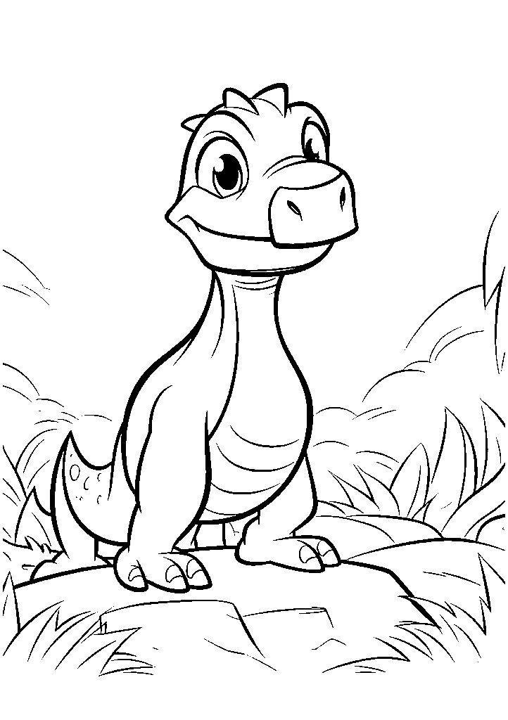 dinossauro para colorir