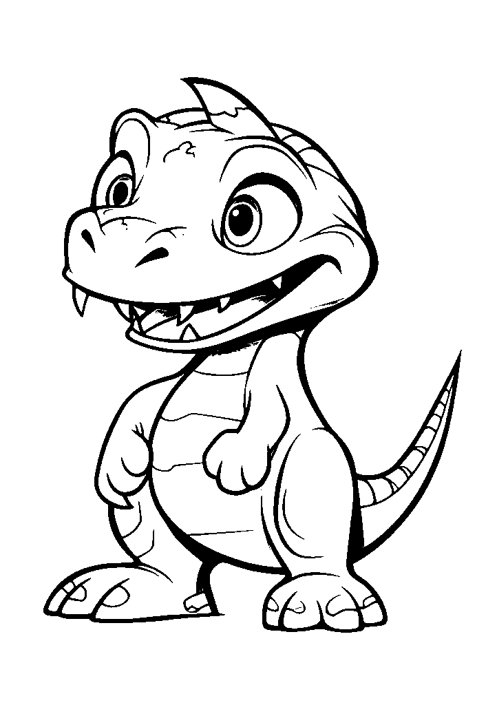 dinossauro para colorir