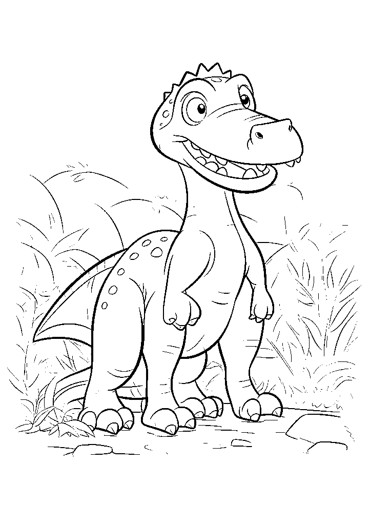 dinossauro para colorir