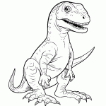 dinossauro para colorir