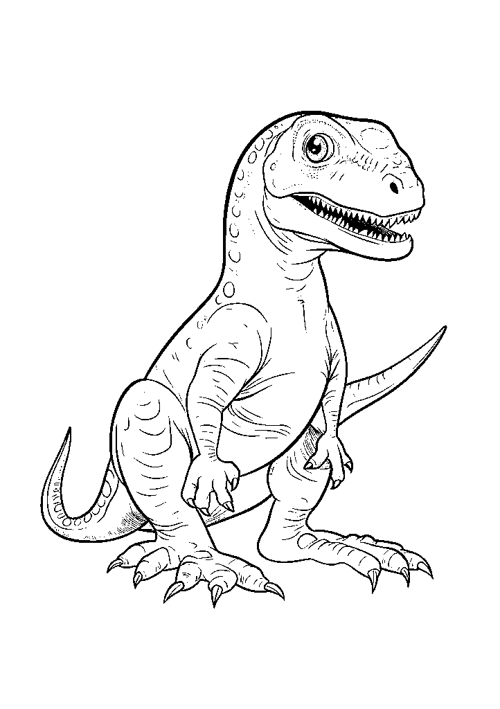 dinossauro para colorir