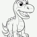 dinossauro para colorir
