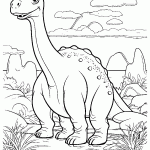 dinossauro para colorir