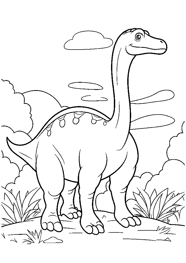 dinossauro para colorir