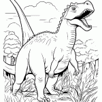 dinossauro para colorir
