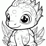 dinossauro para colorir