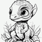 dinossauro para colorir