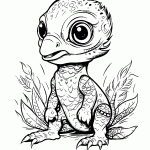 dinossauro para colorir