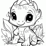 dinossauro para colorir